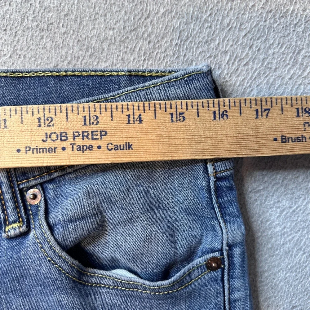 Levi's 527 Jeans Mens 33x30 (32x27) Blue Slim Bootcut Stretch Denim Western